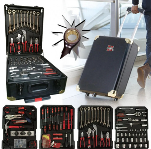 Куфар с инструменти KRAFT – 499 части