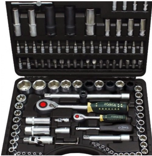 Професионален комплект Гедоре 108ч Rockforce 1/2"