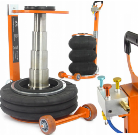 Пневматичен крик с въздушни възглавници 6 тона BJC