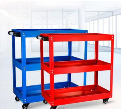 Количка за инструменти Rock FORCE с 3 рафта