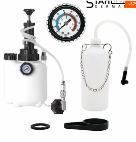 Пневматична система за смяна на спирачна течност 3+1 литра StahlMayer