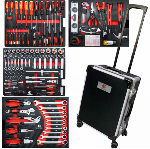 Професионална Количка с Инструменти 238 части Куфар EVERFORCE