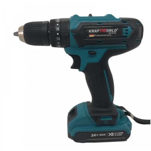 ударен винтоверт + ПОДАРЪК USB Фенер / Бормашина 36V, 6.0 Ah