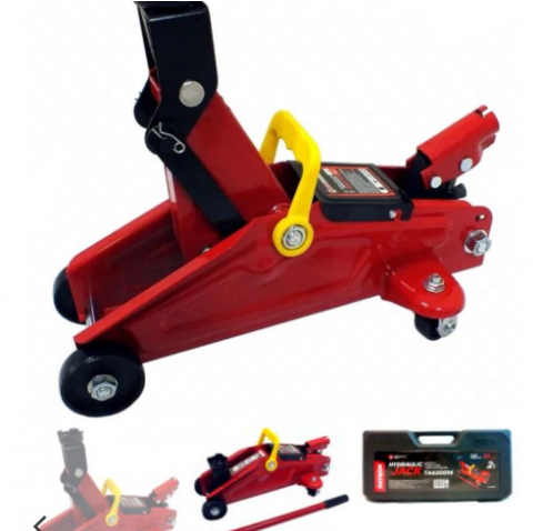 ПРОМО Пневматичен Гайковерт и Крик 2 тона Хидравличен 135-320мм HAWEK 1550Nm в Куфар