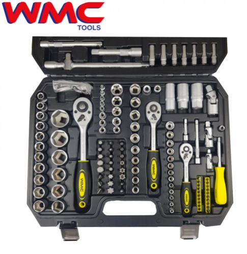 Куфар с инструменти 172ч WMC Гедоре с 3бр тресчотка