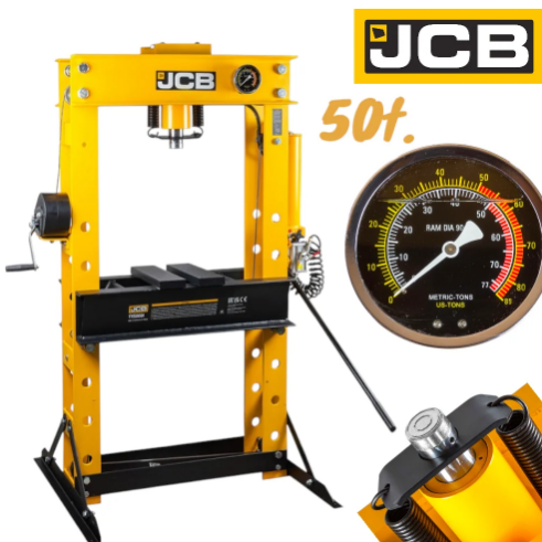 Пневматично – Хидравлична Преса 50 тона JCB с Манометър TY50001