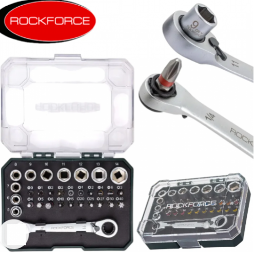МИНИ ГЕДОРЕ 31 ЧАСТИ 1/4'' ROCKFORCE