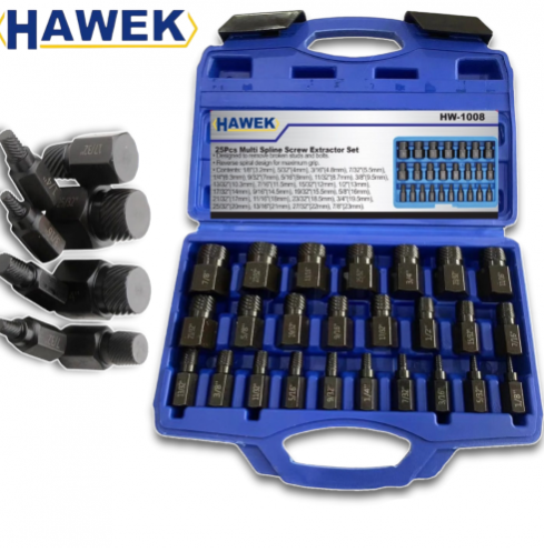 Екстрактори 25 части HAWEK HW-1008