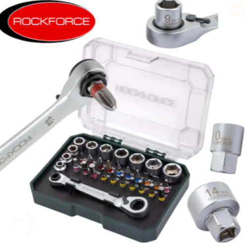 МИНИ ГЕДОРЕ 31 ЧАСТИ 1/4'' ROCKFORCE