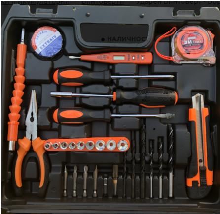 Ударен Винтоверт - Бормашина Kraft с 2 Батерии 36V 6Ah