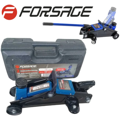 ПРОМО Акумулаторен Комбиниран Гайковерт / Импакт и Хидравличен Крик 2 тона 135-320мм KRAFT ROYAL 36V 8,0AH 2 Батерии