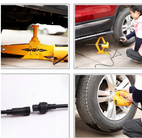 Електрически крик с гайковерт – 12V