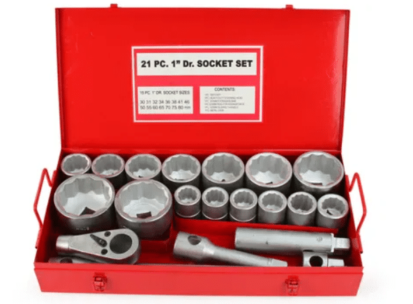 Гедоре 1” цол 21 части 30мм-80 мм Mar-Pol Полша