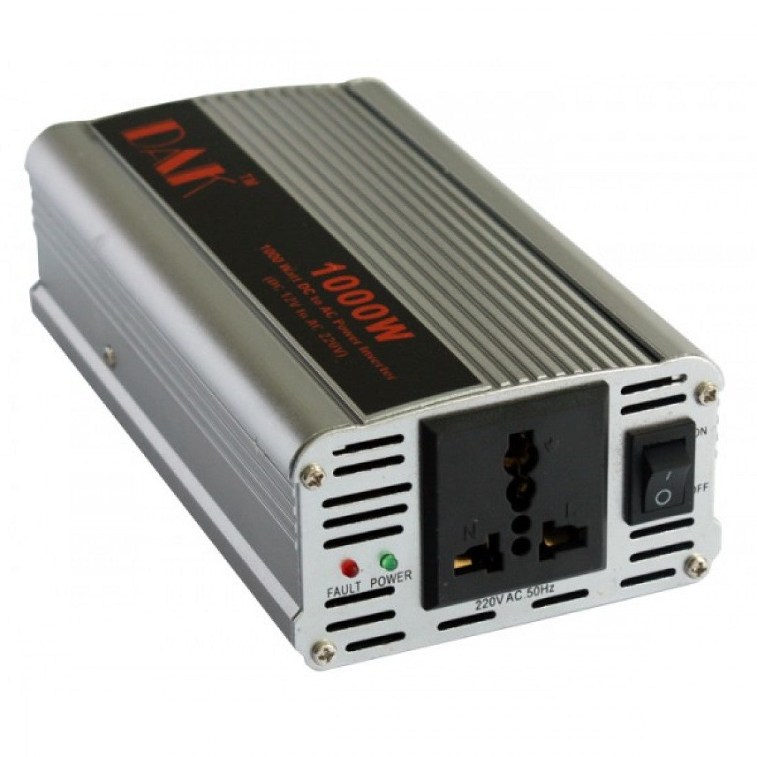 Инвертор на напрежение DAK 1000w 12V,24V/220V