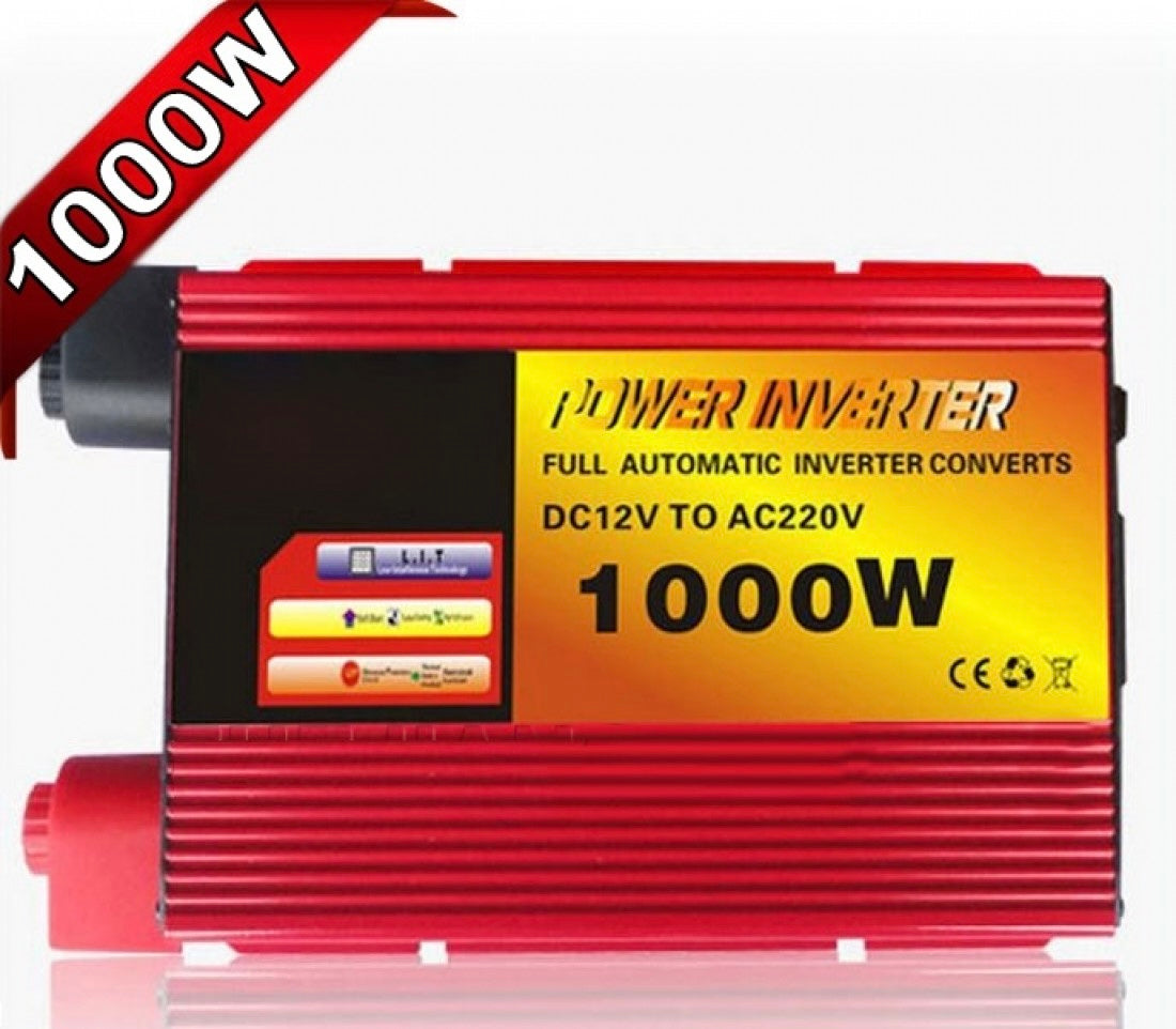 Инвертор 1000W 12V Преобразувател за кола