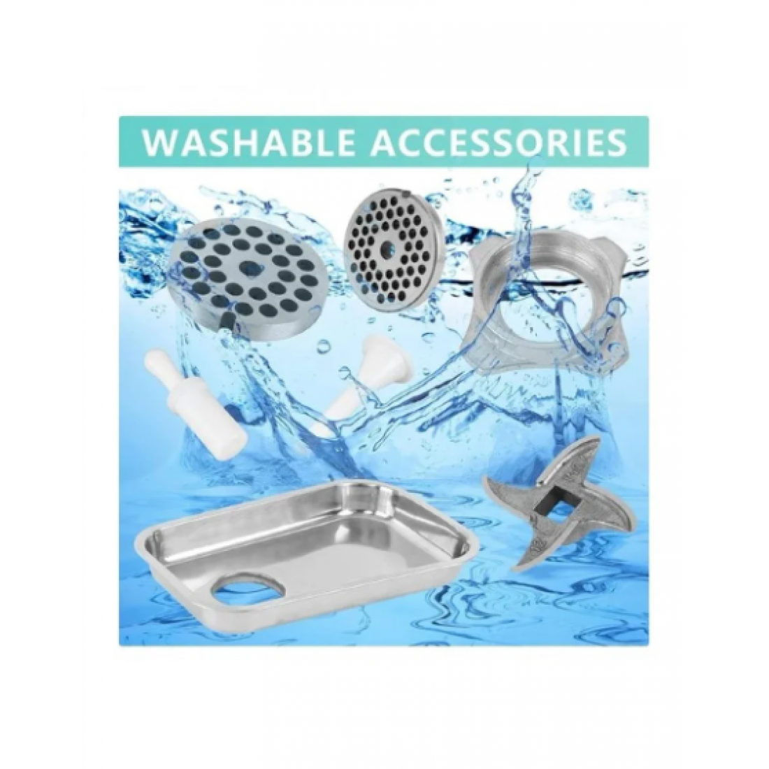 Професионална Месомелачка Електрическа 1300W KRAFTROYAL MK-22