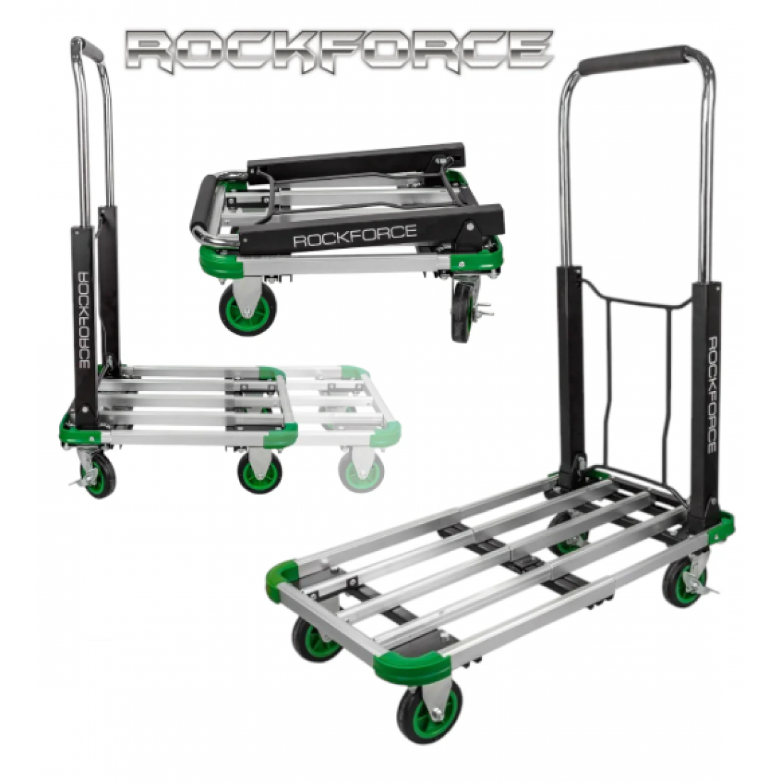 СГЪВАЕМА ТРАНСПОРТНА ТОВАРНА КОЛИЧКА ДО 150 КГ ROCKFORCE