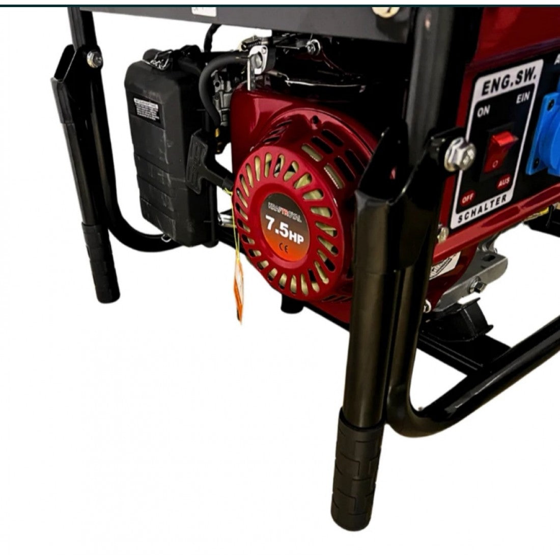 Генератор за Ток 3,9кW KRAFT ROYAL Четиритактов Агрегат с Колела