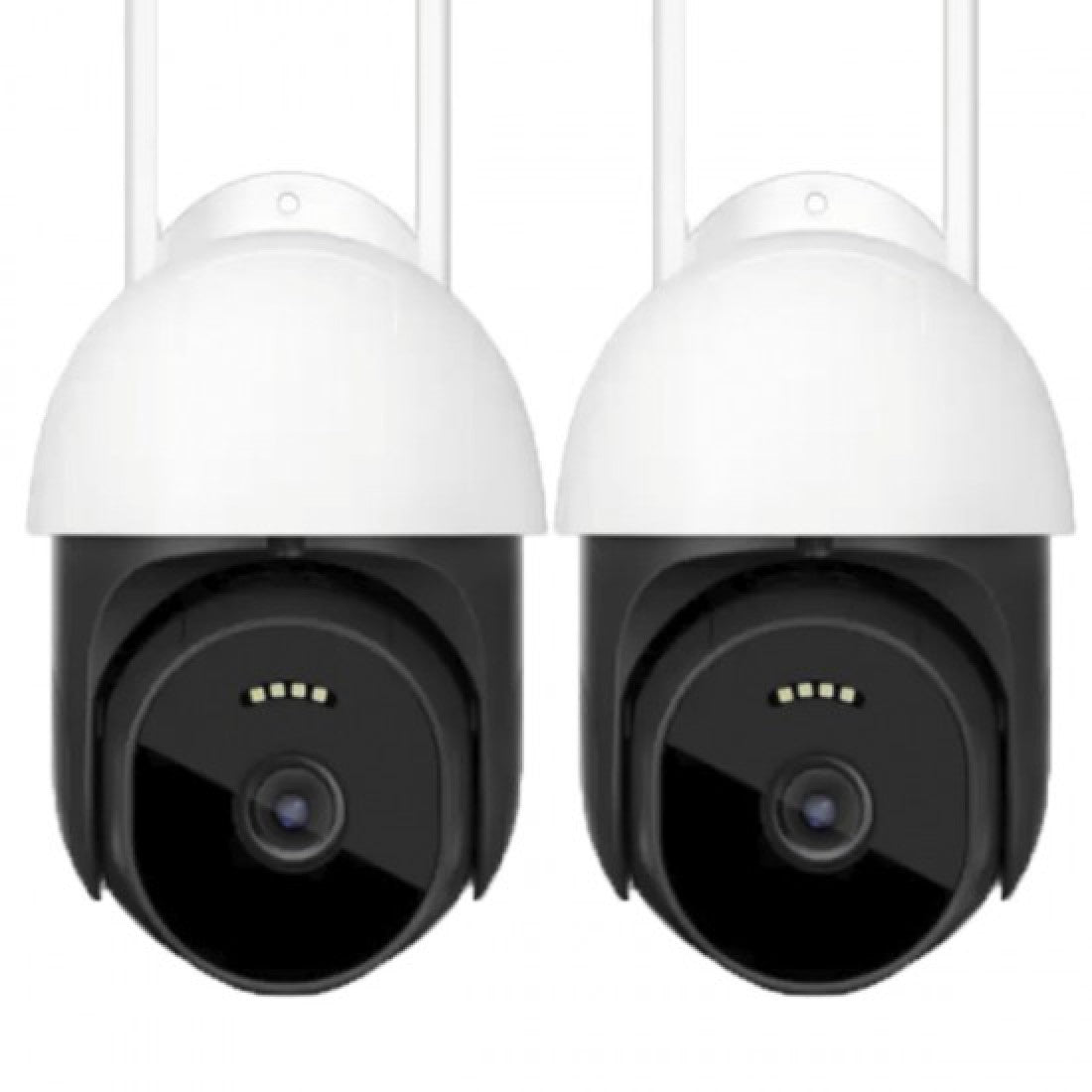 2 БРОЯ СМАРТ ОХРАНИТЕЛНА КАМЕРА 4G 360° IP PTZ