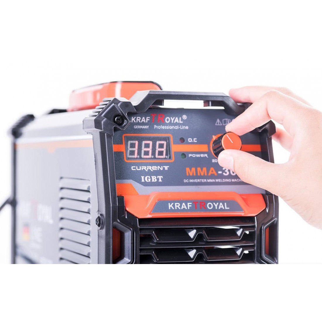 Инверторен Електрожен 350А + Соларен шлем, с куфар Kraft RYOAL - Водоустойчив
