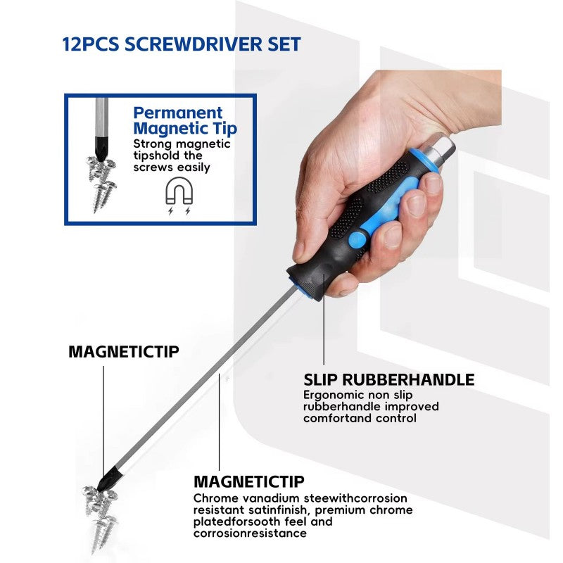 Ударни Отвертки-12 части