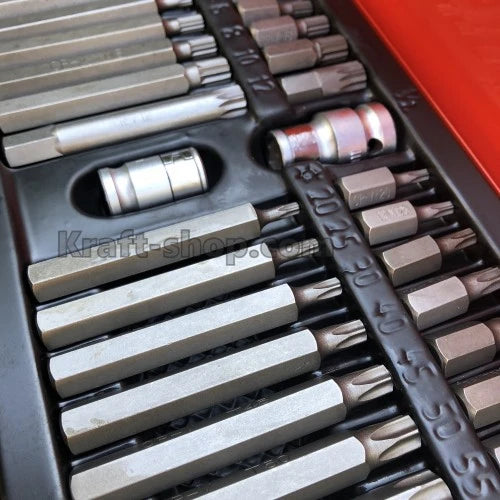 Накрайници за гедоре KraftRoyal 41 части - еврейска звезда