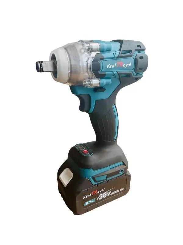 Безчетков Комбиниран Акумулаторен Ударен Гайковерт-Винтоверт KraftRoyal 36V 6Ah 850 N/m