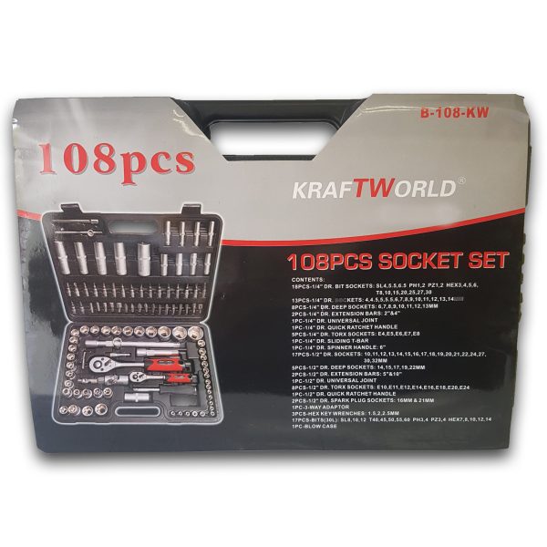 Гедоре 108 части Kraft