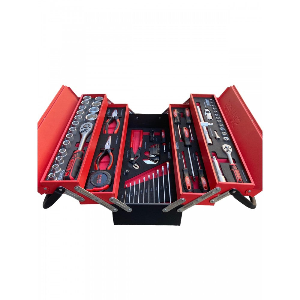 Метален куфар с инструменти 86 части STAHLMAYER