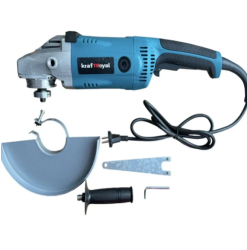 Голям ъглошлайф Kraft 2400W 180-230мм