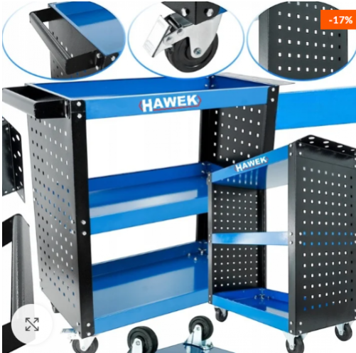 Количка за инструменти HAWEK 78х67х36 136кг