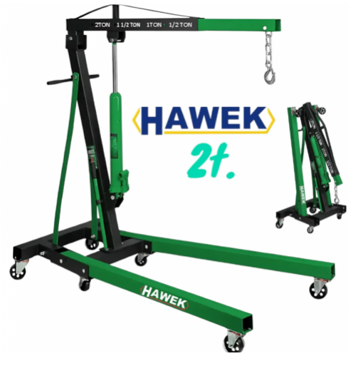 Хидравличен кран тип "жираф" HAWEK HW-1187, 2Т