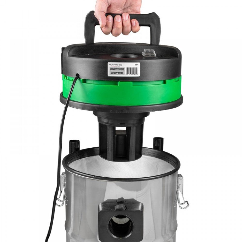 Прахосмукачка за Сухо и Мокро Почистване 30 литра ROCKFORCE 1200W