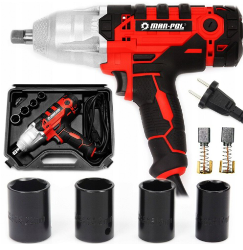 Полски Електрически ударен гайковерт MAR-POL 720W