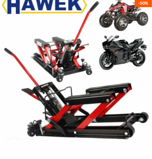 Хидравличен професионален крик за мотори и ATV HAWEK