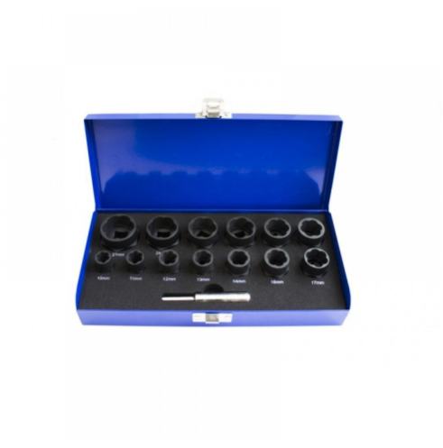 Вложки - екстрактори за отвиване на повредени болтове и гайки - заоблени RockForce