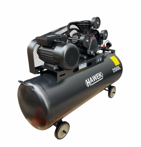 КОМПРЕСОР ЗА ВЪЗДУХ 200 ЛИТРА HAWEK , HW-3021