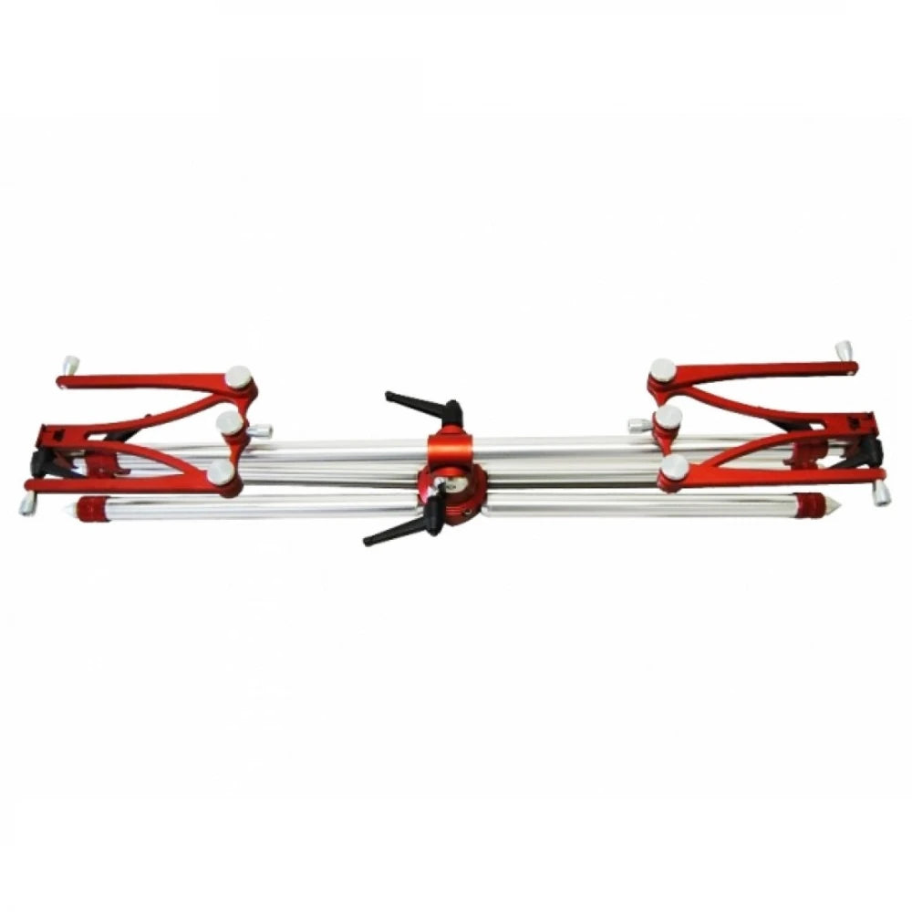 Шаранджийска стойка MECCANICA VADESE NICK REVOLUTION Silver & Red 3 или 4 въдици - Сиво-Червено