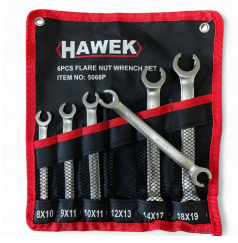 КОМПЛЕКТ СРЯЗАНИ КЛЮЧОВЕ 6 ЧАСТИ HAWEK