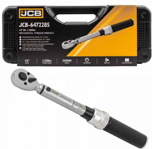 Динамометричен Ключ JCB 1/2″ 1/4″ 3/4″ 3/8″ 1-25Nm 10-60Nm 20-120Nm 40-220Nm 60-330Nm 100-600Nm 200-800Nm 480-1500Nm