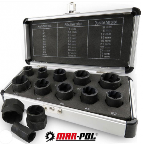 Екстрактор за повредени гайки