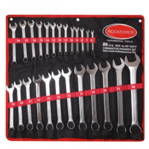 Звездогаечни ключове 6-36 мм Rock Force