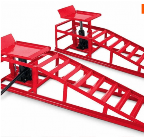 Комплект от 2 рампи за кола по 5 тона с крик Mar-Pol 113.5см