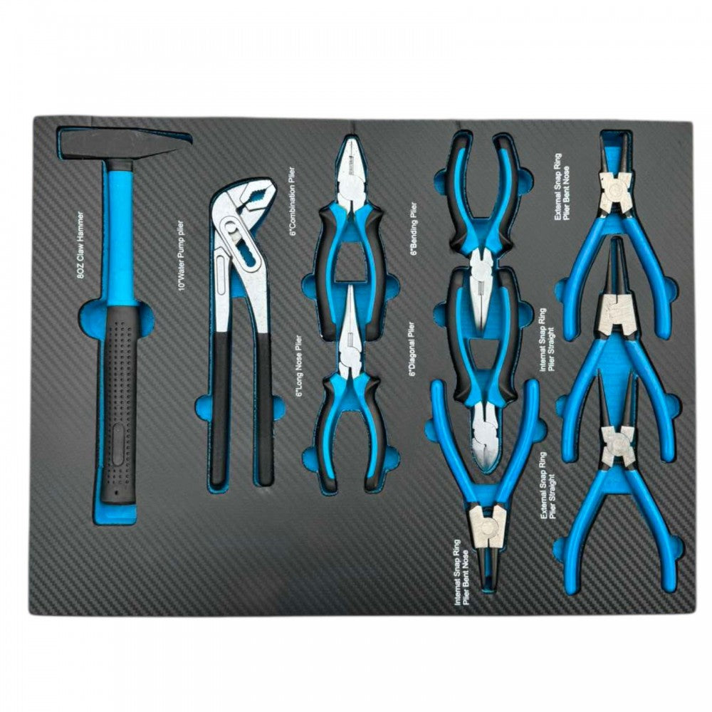 Професионален шкаф с инструменти 251 части , STAHLMAYER - BLUE