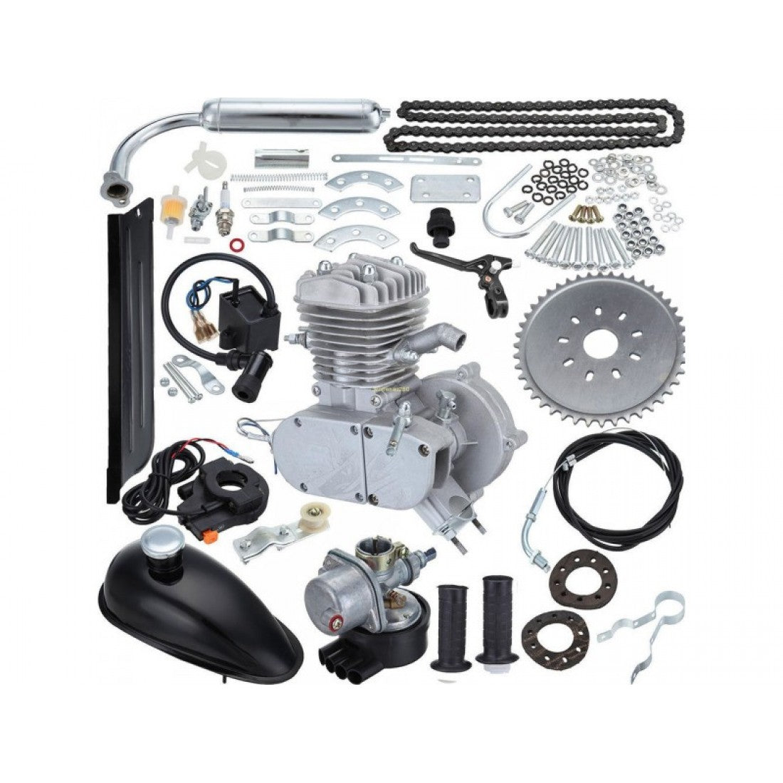 Бензинов вело двигател / двигател за колело 50куб.