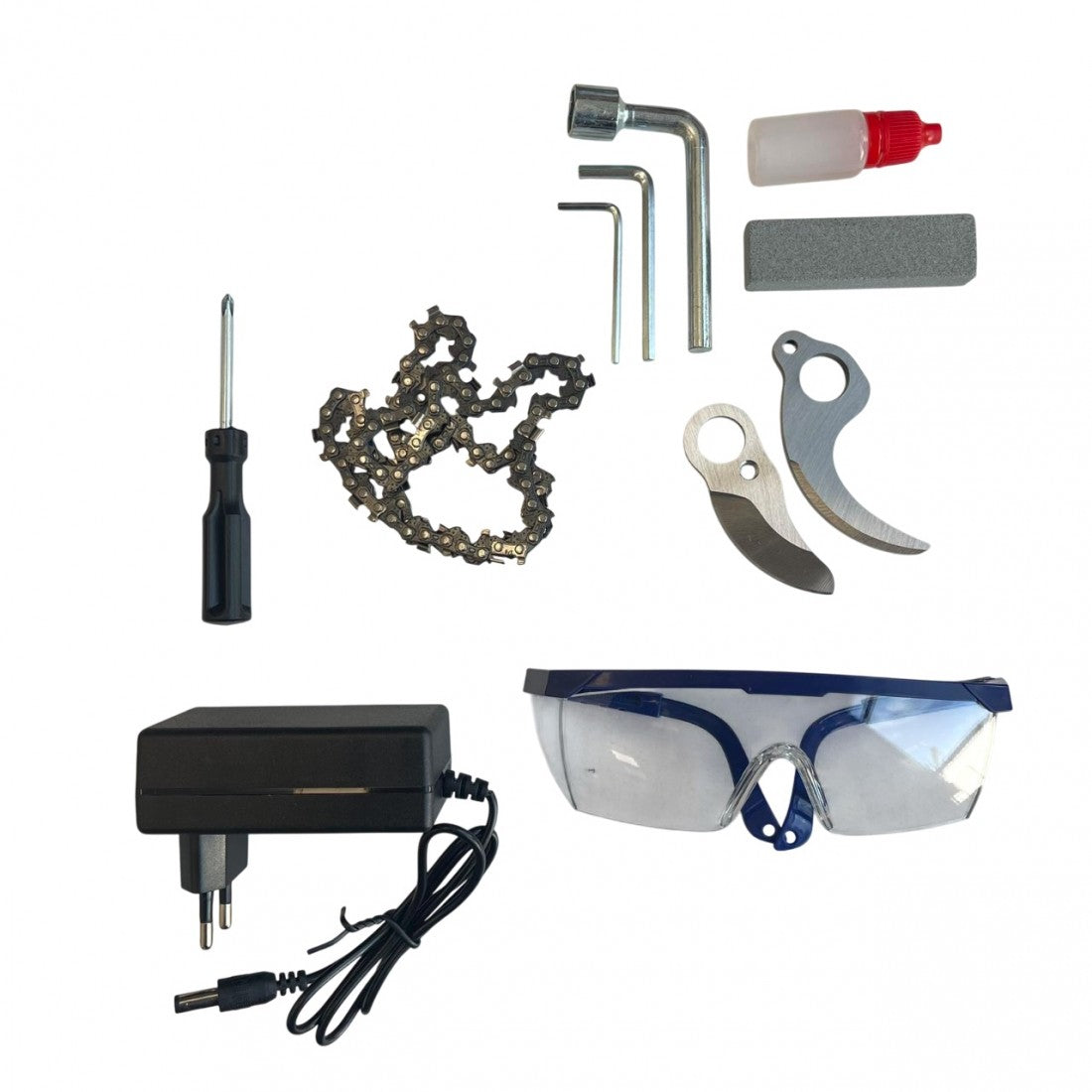 2в1 Акумулаторна Лозарска Ножица и Трион с Омасляване 36V 8AH STAHLMAYER BLACK