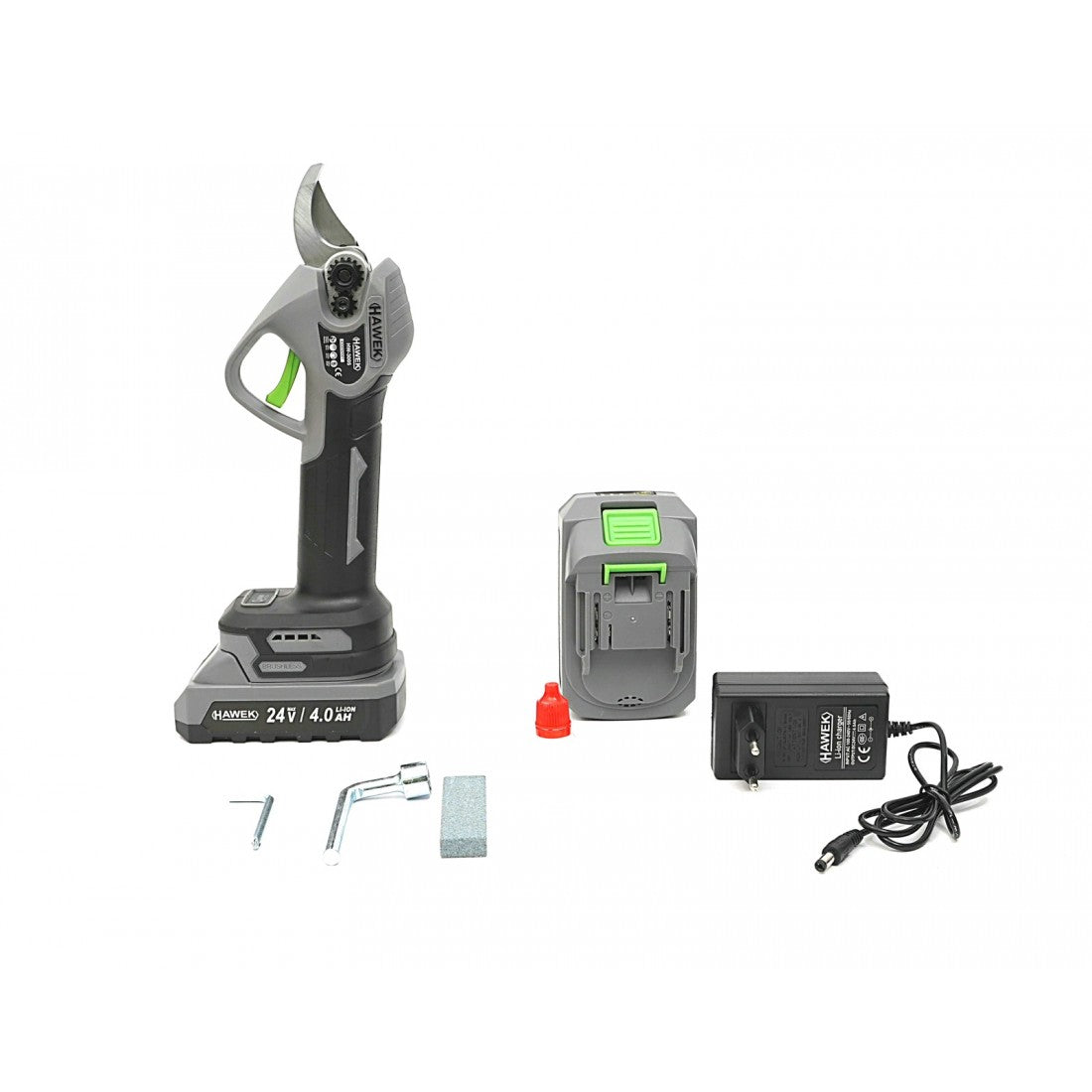Акумулаторна Лозарска Ножица 24V 4,0AH HAWEK 2х Батерии