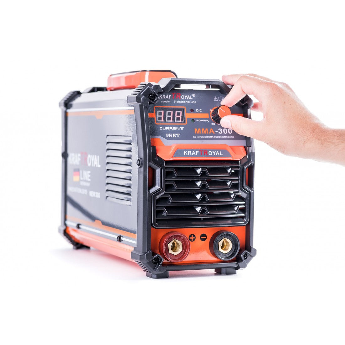 Инверторен Електрожен 350А + Соларен шлем, с куфар Kraft RYOAL - Водоустойчив