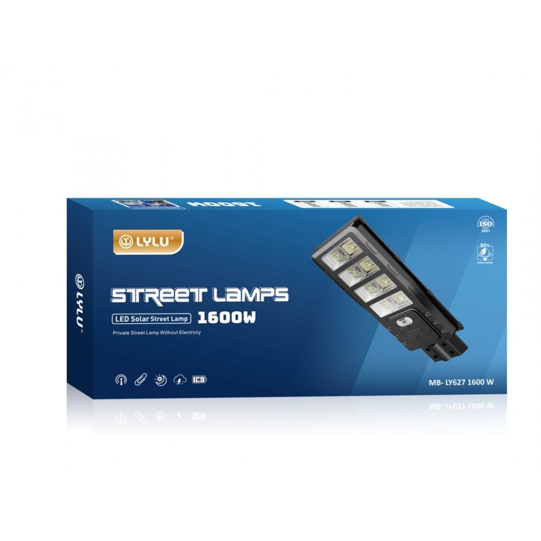 Соларна лампа LYLU 1600W 8 секции