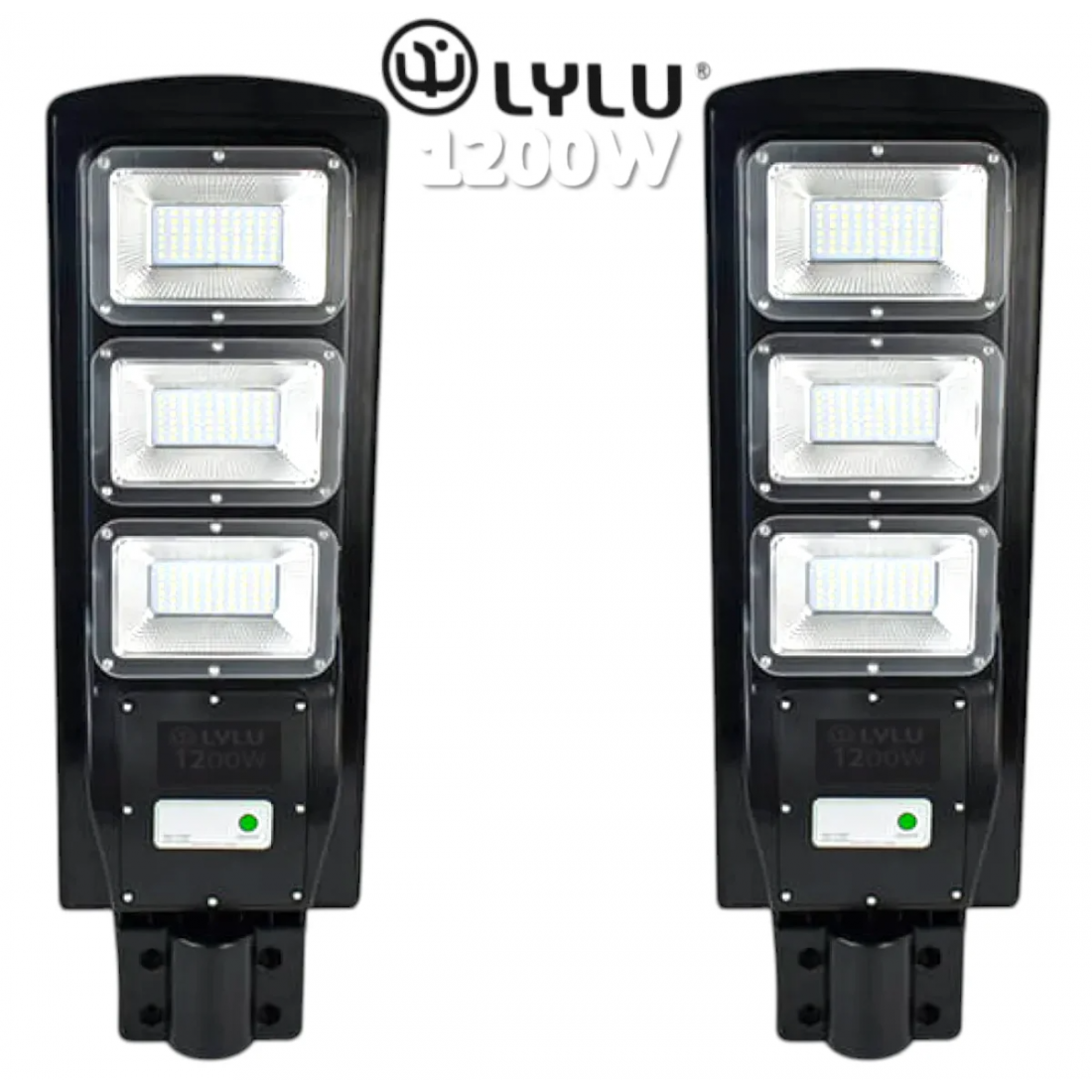 Улична Соларна LED Лампа LYLU Соларни Лампи 1200W 2 БРОЯ